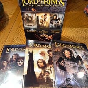 6- DVD Box Set Lord of the Rings Trilogy
